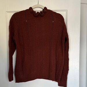 Miss Selfridge Ruffle Neck Sweater